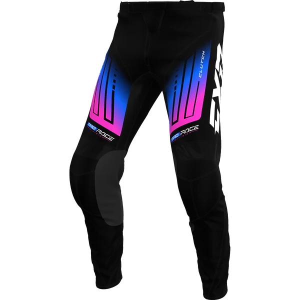 PANTALÓN FXR CLUTCH BLACK/BLUE/PINK