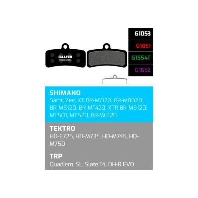 Galfer Pastillas Shimano Saint, Zee,Xt