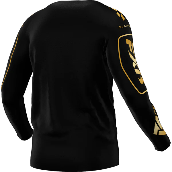 JERSEY FXR CLUTCH BLACK/GOLD - Imagen 2
