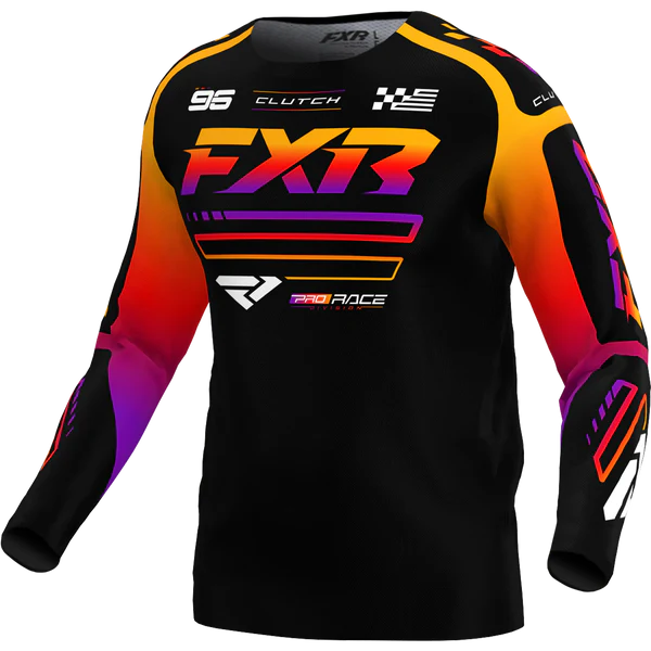 JERSEY FXR CLUTCH BLACK/SPECTRUM
