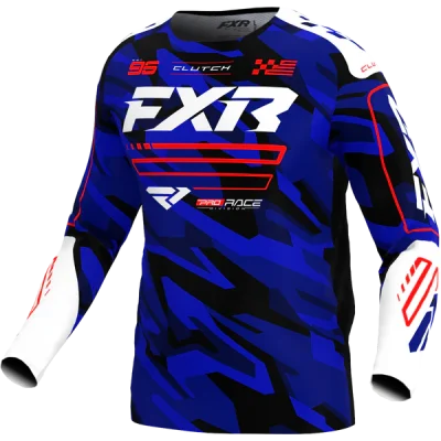 JERSEY FXR CLUTCH BLUE/CAMO/RED