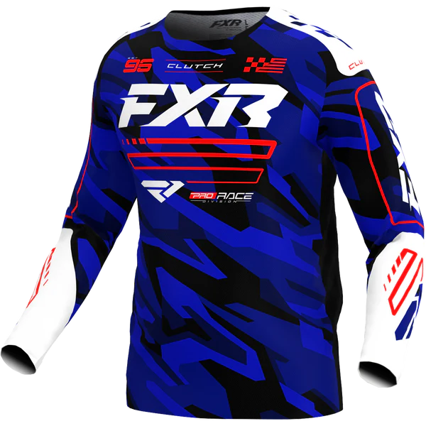 JERSEY FXR CLUTCH BLUE/CAMO/RED