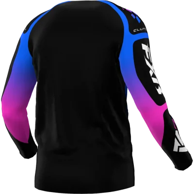 JERSEY FXR CLUTCH BLACK/BLUE/PINK - Imagen 2