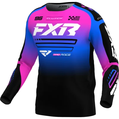 JERSEY FXR CLUTCH BLACK/BLUE/PINK