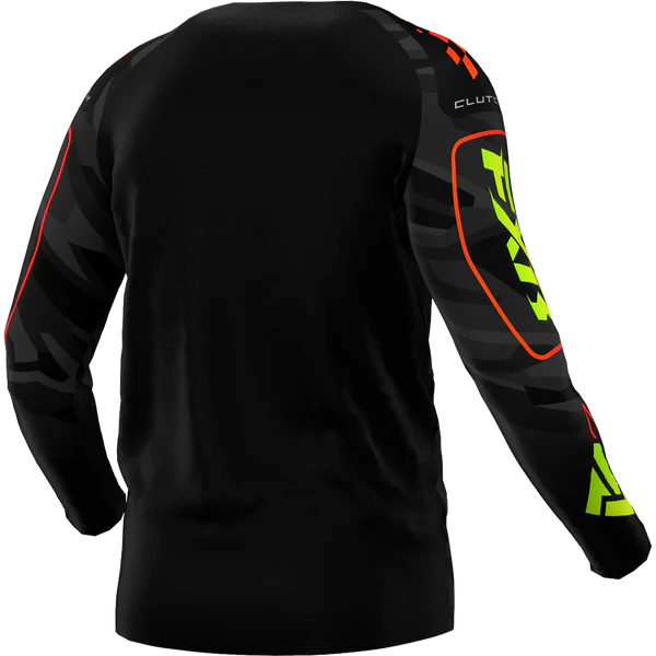 JERSEY FXR CLUTCH NUKE/HIVIS/CAMO - Imagen 2