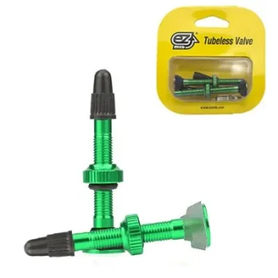 válvula tubular francesa 40mm verde ezmtb